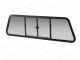 Alpha Canopy Parts Sliding Bulkhead Window Option for VW Amarok