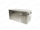 220 Litre Aluminium Chequer Plate Tool Box - L72cm x W52cm x H64.5cm