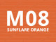 Mitsubishi L200 Double Cab Commercial Hard Top M08 Orange Paint 