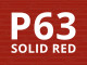 Mitsubishi L200 Double Cab Commercial Hard Top P63 Red Paint 