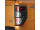 Ford Ranger 2012-2019 Black Rear Light Covers