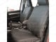 Pair Of Front Tailored Seat Covers In Dark Grey For The Toyota Hilux 2021 On