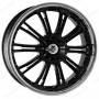 20 X 8.5 Nissan Navara D40 Wolf Ve Black stainless Lip Wheel