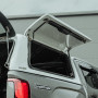 2023 VW Amarok fitted with a ProTop Gullwing Canopy in White