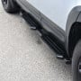 Land Rover Defender 110 Tread Plate Side Steps Satin Black