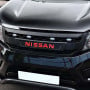 Matte Black Grille with LED and Nissan logo