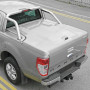 As-new Ford Ranger Double Cab 2012-2022 Aeroklas Galaxy Lift Up Lid Tonneau Cover