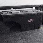 Swing Case Tool Storage Box fitted to the left side of the VW Amarok 