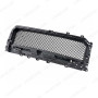 Back view of Mitsubishi L200 Series 6 Matte Black Grille with Red Accent