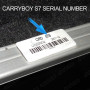 Carryboy serial number location