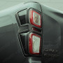 Black Tail Light Surrounds for Isuzu D-Max 2021 Onwards