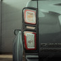 Isuzu D-Max 2021- Black Rear Light Covers Surrounds
