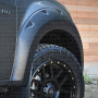 D-Max fitted with matte black Wheel Arches 