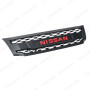 Nissan Navara NP300 Matte Black Grille with Red Logo