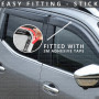 VW Golf 2012-2020 Set of 4 Stick-On Tinted Wind Deflectors