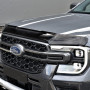 Ford Ranger 2023 Onwards Dark Smoke Bonnet Guard