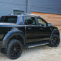 Matte Black Wheel Arches fitted on Ford Ranger