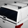 Roof rails with sliding roof carrier X-bars for heavy loads 80kgs capacity