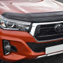 Toyota Hilux 2016 to 2020 Dark Smoke Bonnet Guard