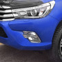 Toyota Hilux 2016 to 2021 Front Fog Lamp Surrounds