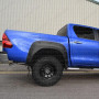 Hilux fitted with Matte Black Wheel Arches