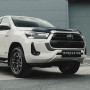 Toyota Hilux 2021+ Dark Smoke Bonnet Guard