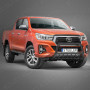 Toyota Hilux Double Cab 2021- A-Bar with Axle Bars in Black