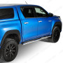 Hilux 2021 On Stainless Steel Side Steps