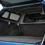 Tailgate assist damper and Bed Rug Liner fitted with Toyota Hilux