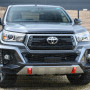 Toyota Hilux Invincible X 2018 on Front Bumper with Daylight Running Lights