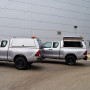 Fleet Commercial Hardtop Canopy for Hilux Extra Cab