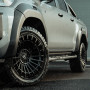 Toyota Hilux Black Predator Alloy Wheels - UK