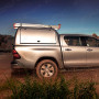 ProTop Gullwing Canopy in 1D6 Silver for Toyota Hilux
