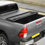 Toyota Hilux 2021 Onwards Double Cab Tri-Folding Soft Tonneau Cover