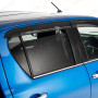 Toyota Hilux double cab wind deflectors