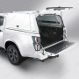 Ex-Demo 2021 Isuzu D-Max Pro//Top Gullwing Canopy with Solid Rear Door in 527 Splash White Non Central Locking