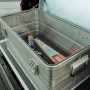 Medium Aluminium Storage and Tool Box - L89cm x W49cm x H39cm