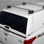 Roof rails with sliding roof carrier X-bars for heavy loads 80kgs capacity