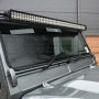 Land Rover Defender fitted with Light Bar Roof Integration Kit 