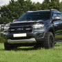 Ford Ranger with bonnet guard and lazer lamp grille kit