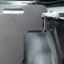 Close-up view of bed divider attachment to Navara NP300 2016-2021
