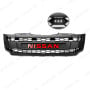 Front view of Nissan Navara NP300 Grille with LED lights displayed