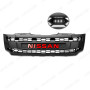 Black Grille with LEDs and Red Nissan Logo for the NP300