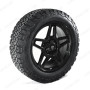 Black 20 inch alloy wheel for Land Rover Discovery