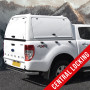 Ford Ranger Pro//Top High Roof Gullwing Hardtop Canopy - White & Central Locking