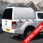 Pro//Top Tradesman Commercial Hardtop in White for Ford Ranger
