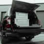 Predator Storage Boxes fitted to a 2023 Ford Ranger with ProTop Bed Slide