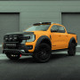 Cyber Orange 2023 Ford Ranger with Matt Black Bonnet Guard