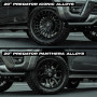 20 Inch Predator Wheels for 2023 Ford Ranger Body Kit