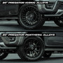 20 Inch Predator Wheels for 2023 Ford Ranger Body Kit